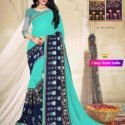 Georgette Saree (Colour Matching Option) SUP1-54221