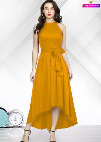 Designer Gown Yellow
