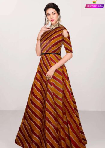 Designer Gown Brown