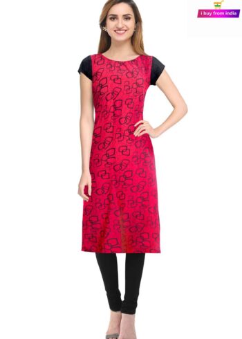 Kurti-Pink Red KURVT12
