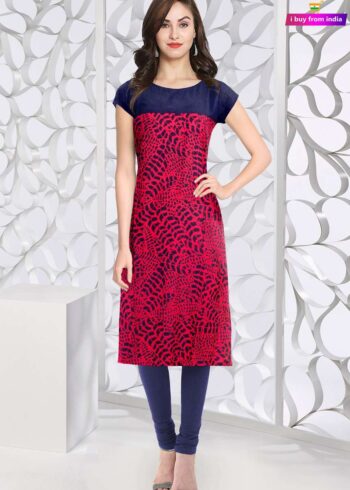 kurti-Pink Red KURVT13