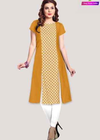 Kurti-Yellow KURVT17