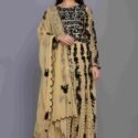 Anarkali Dress Plus Size Dresses Online Sandal Black RAHIFB-AD9900101