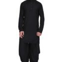 Kurta Dhoti – Plus Size Dresses For Men Black RAHPRET-KDT-99660001010