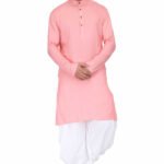 Kurta Dhoti Plus Size Dresses For Men Pink RAHPRET-KDT-9966000999