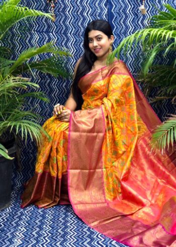ikkat saree