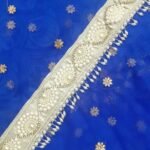 Saree Belts Online Gold Silver Pearl Work Waist Belt For women PAV-SS-BLT-1118