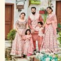 Family Dress Set for Birthday Mother Son Father Dress Traditional Family Combo Dress Online IBF-FLYCMB-1201-B