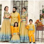 Family Dress Set for Birthday Mother Son Father Dress Traditional Family Combo Dress Online IBF-FLYCMB-1203-B