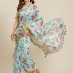 Linen Saree Multicolor INFSH-YPLS-955