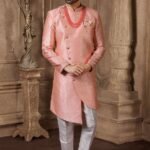 Indo Western Dress For Men Dark Pink Indo Western Dress KLP-IWD-1282-9228