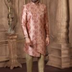 Indo Western Dress For Men Pink Indo Western Dress KLP-IWD-1282-9230