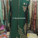 Men Wedding Dress Sherwani for Men Wedding Sea Green SHR-KLQ-1134 Men Reception Dress