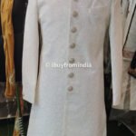 Men Wedding Dress Sherwani for Men Wedding White SHR-KLQ-1144 Men Reception Dress