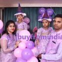 Family Matching Dress Set Mother Daughter Father Twinning Dress IBF-JSD-121G Traditional Family Combo Dress for Birthday