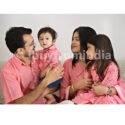 Family Matching Dress Set Mother Father Son Twinning Dress IBF-JSD-130B Traditional Family Combo Dress for Birthday Theme