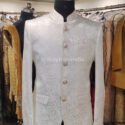 Jodhpuri Suit Jodhpuri Suit For Men Wedding Dress KLQ-JPST-1122 White Men Reception Dress