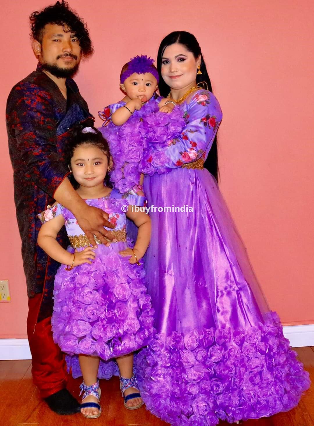 family matching dress
