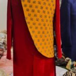 Men Wedding Dress Sherwani for Men Wedding Red Orange SHR-KLQ-1207 Men Reception Dress