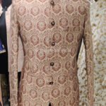Jodhpuri Suit Jodhpuri Suit For Men Wedding Dress KLQ-JPST-1145 Peach Men Reception Dress