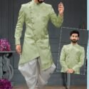 Indo Western Dress For Men Pista RKL-RBZ-22-2238 Men Reception Dress