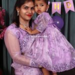 Mother Daughter Matching Dress Lavender Mom Daughter Matching Dress IBF-JSMD-121