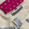 Linen Saree with Free Jewellery Set DPNDLS-1130