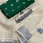 Linen Saree with Free Jewellery Set DPNDLS-1131