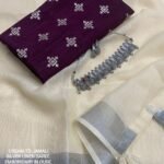Linen Saree with Free Jewellery Set DPNDLS-1133