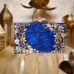 Clutches Online Clutches For Women Royal Blue Bridal Acrylic Clutch Bag RT-CLT-4797-157633
