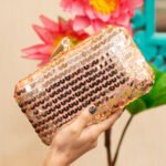 Clutches Online Clutches For Women Pink Bridal Clutch Bag RT-CLT-4879-158238