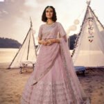 Lehenga for Women Wedding Dusty Pink Lehenga Choli Designs RKL-LH-AR-5501