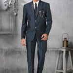 Blazer for Men Wedding Online Blue White Men 5 Piece Blazer Suit for Wedding RKL-BLZ-4415-154349