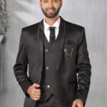 Blazer for Men Wedding Online Black White Men 5 Piece Blazer Suit for Wedding RKL-BLZ-4415-154351