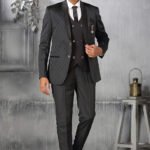 Blazer for Men Wedding Online Black White Men 5 Piece Blazer Suit for Wedding RKL-BLZ-4415-154363