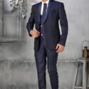 Blazer for Men Wedding Online Navy Blue White Men 5 Piece Blazer Suit for Wedding RKL-BLZ-4415-154377