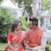 couple dress for pre wedding shoot