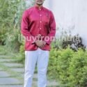 Jodhpuri Suit For Men Wedding IBUY-1111MEN Maroon Men Reception Dress