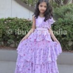 Girl Baby 1st Birthday Dress IBUY-1114GL Lavender Girls Birthday Party Dress Online