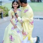 Father Daughter Matching Outfits Yellow IBUY-1117-FD Dad Daughter Matching Dress