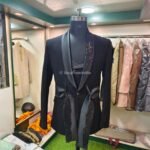 Men 5 Piece Blazer Suit for Wedding Black Blazer for Men Wedding Online KLQIB-BLZ-4450