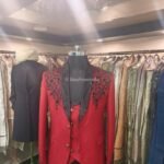 Men 5 Piece Blazer Suit for Wedding Red Blazer for Men Wedding Online KLQIB-BLZ-4451