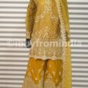 Gharara Dress for Wedding IBRI-GHR-3886 Gharara Dress Palazzo Suit Set