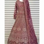 Bridal Lehenga Gown for Wedding IB-WEDGN-YZ-728 Marriage Reception Dress for Bride