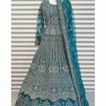 Bridal Lehenga Gown for Wedding IB-WEDGN-YZ-736 Marriage Reception Dress for Bride