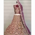 Bridal Lehenga for Wedding IB-BRDLH-YZ-8232 Marriage Reception Dress for Bride