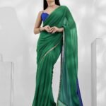 Designer Saree Bluish Green Blue RKDES-9079-185581