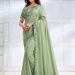 Designer Saree Light Green RKDS-9894-191095