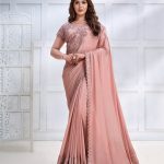 Designer Saree Peach RKDS-9894-191098