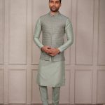 Modi Jacket for Men Kurta Pajama Jacket Set Pista Customized Plus Size Dress for Men RKL-MD-RBZ-3813